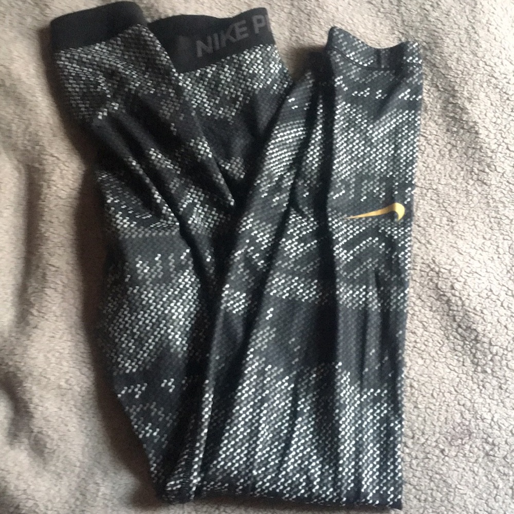 Nike pro dri-fit full length pants